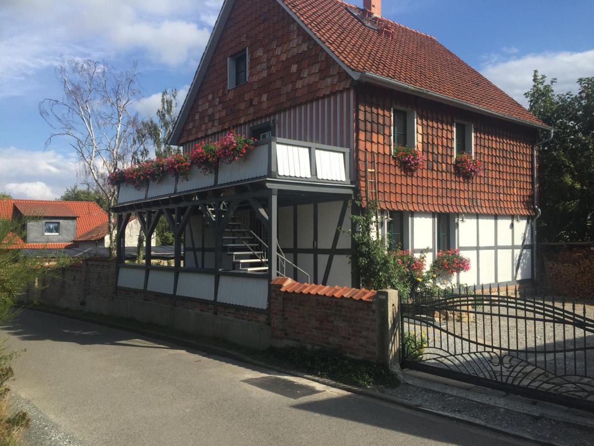 Schoene Gemuetliche Ferienwohnung Mit Kamin I Im Harz Darlingerode Dış mekan fotoğraf